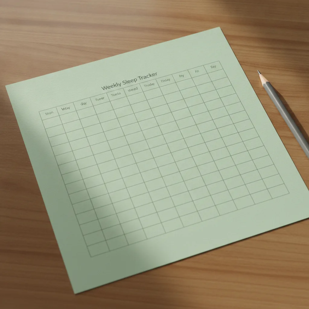 14-Day Sleep Log